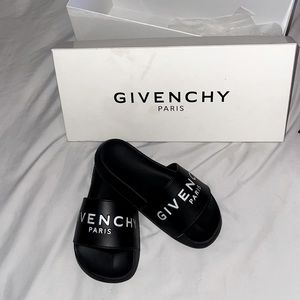 COPY - Authentic Givenchy slides, excellent condition!